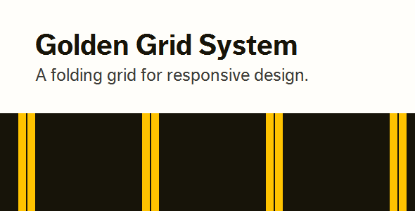 Golden Grid Responsive CSS Framework