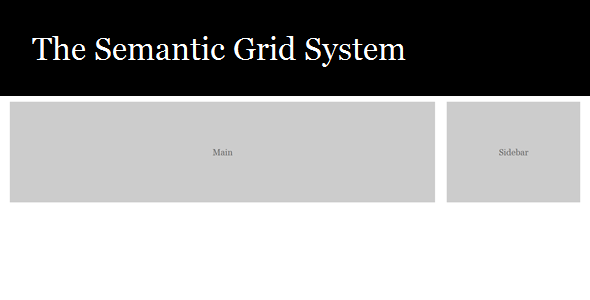 The Semantic Grid Responsive CSS Framework